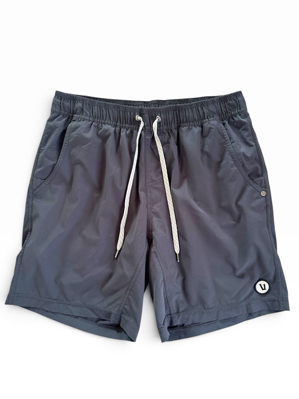 Vuori Men’s Kore Short Lined 7" Charcoal Black Size Medium EUC